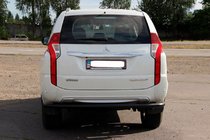 Mitsubishi Pajero Sport 2015– Zadný ochranný oblúk AK005 Black (nehrdzavejúca oceľ) fotografia 6