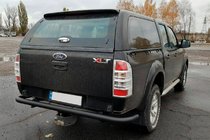 Ford Ranger 2007–2011 Zadný ochranný oblúk AK005 Black (nehrdzavejúca oceľ) fotografia 3
