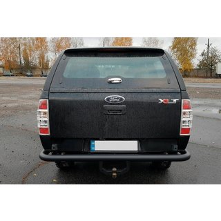 Zadný ochranný oblúk AK005 Black (nehrdzavejúca oceľ) fotografia 4