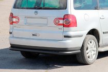 Volkswagen Sharan 1995–2010 Zadný ochranný rám AK005 Black fotografia 1