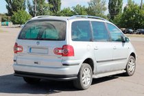 Volkswagen Sharan 1995–2010 Zadný ochranný rám AK005 Black fotografia 3