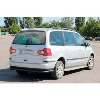 Zadný ochranný rám AK005 Black Volkswagen Sharan 1995–2010 fotografia 3