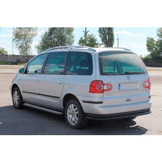 Zadný ochranný rám AK005 Black Volkswagen Sharan 1995–2010 fotografia 4