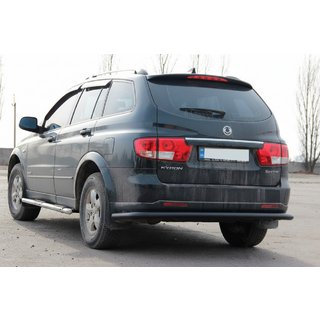Zadný oblúk AK005 Black (nerez) SsangYong Kyron 2005–2014 fotografia 2