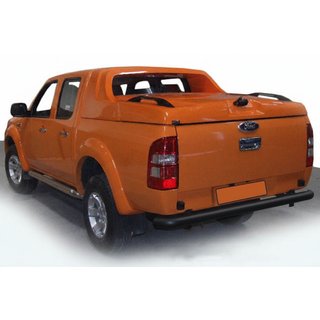 Zadný ochranný rám AK005 Black (2011-2018, nerez) Ford Ranger 2011–2022 fotografia 4