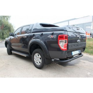 Zadný ochranný rám AK005 Black (2011-2018, nerez) Ford Ranger 2011–2022 fotografia 3