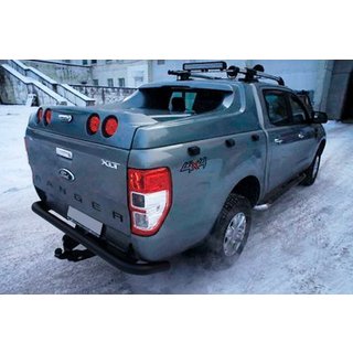 Zadný ochranný rám AK005 Black (2011-2018, nerez) Ford Ranger 2011–2022 fotografia 2