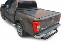 Nissan Navara/NP300 2016– Zadný ochranný oblúk AK005 Black (nehrdzavejúca oceľ) fotografia 1