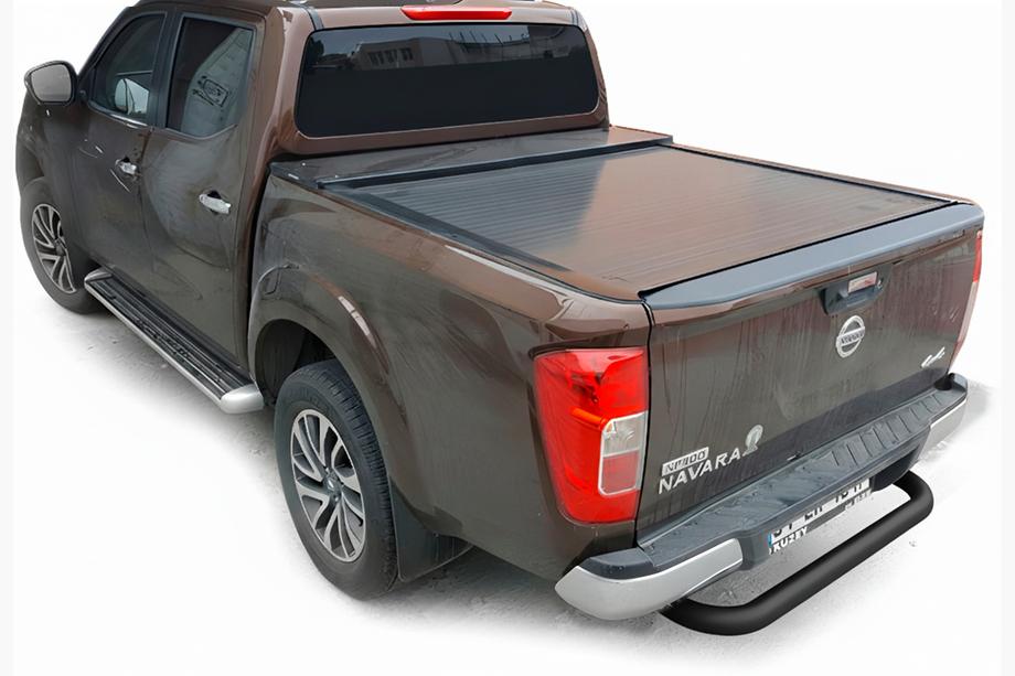 Nissan Navara/NP300 2016– Zadný ochranný oblúk AK005 Black (nehrdzavejúca oceľ) Image
