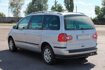 Ford Galaxy 1995–2006 Zadný ochranný rám AK005 Black fotografia 3