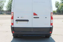 Nissan NV400 2010–2024 Zadný oblúk AK011 Black (nehrdzavejúca oceľ) fotografia 4