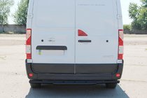Renault Master 2011–2023 Zadný oblúk AK011 Black (nehrdzavejúca oceľ) fotografia 4