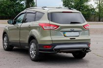Ford Kuga/Escape 2013–2019 Zadný ochranný oblúk AK002-3 Black (nerez) fotografia 2
