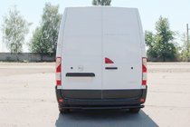 Renault Master 2011–2023 Zadný oblúk AK008 Black (nerez) fotografia 4