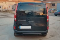 Mercedes Citan 2013–2021 Zadný oblúk AK002-2 Black (nerez) fotografia 2