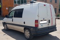 Fiat Scudo 1996–2007 Zadný ochranný oblúk AK005 Black (nehrdzavejúca oceľ) fotografia 2