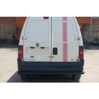Zadný ochranný oblúk AK005 Black (nehrdzavejúca oceľ) Fiat Scudo 1996–2007 fotografia 1