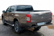 Mitsubishi L200 2015–2024 Zadný ochranný oblúk AK005 Black (nehrdzavejúca oceľ) fotografia 1