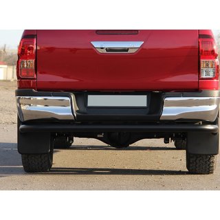 Zadný oblúk AK005-2 Black (nerez) Toyota Hilux 2015– fotografia 2