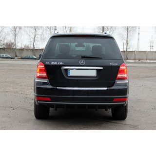 Zadný oblúk AK-style Black (nerez) Mercedes GL class X164 2006–2012 fotografia 1
