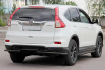 Honda CRV 2012–2016 Zadný ochranný rám AK003-21 Black (nerez) fotografia 3