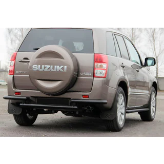 Zadný ochranný rám AK003-2 Black (nerez) Suzuki Grand Vitara 2005–2017 fotografia 2