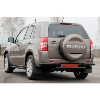 Zadný ochranný rám AK003-2 Black (nerez) Suzuki Grand Vitara 2005–2017 fotografia 3