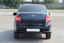 Lada Granta 2011– Zadný ochranný oblúk AK003-2 Black fotografia 3