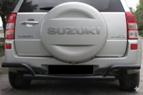 Suzuki Grand Vitara 2005–2017 Zadný ochranný rám AK005-2 Black (nerez) fotografia 1