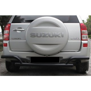 Zadný ochranný rám AK005-2 Black (nerez) Suzuki Grand Vitara 2005–2017