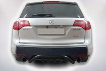 Acura MDX 2007–2013 Zadná ochranná tyč B1-47 Black (nerez) fotografia 1