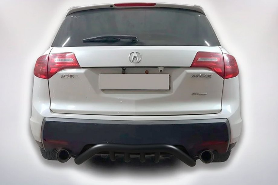 Acura MDX 2007–2013 Zadná ochranná tyč B1-47 Black (nerez) Image