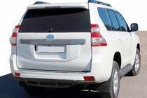 Toyota Land Cruiser Prado 150 2009–2023 Zadný ochranný oblúk AK002-2v1 Black (nehrdzavejúca oceľ) fotografia 1