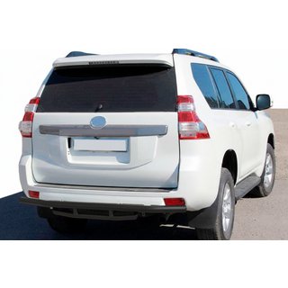 Zadný ochranný oblúk AK002-2v1 Black (nehrdzavejúca oceľ) Toyota Land Cruiser Prado 150 2009–2023 fotografia 1