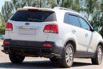 Kia Sorento II XM 2009–2014 Zadný ochranný oblúk AK003-2 Black (nerez) fotografia 3