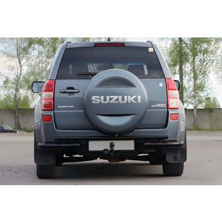 Zadný ochranný oblúk AK005-3 Black (nerez) Suzuki Grand Vitara 2005–2017 fotografia 2