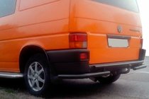 Volkswagen T4 Transporter 1990–2003 Zadný oblúk AK003-2 Black (nerez) fotografia 3