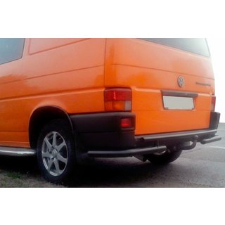 Zadný oblúk AK003-2 Black (nerez) Volkswagen T4 Caravelle/Multivan 1990–2003 fotografia 3