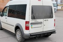 Ford Connect 2002–2006 Zadný ochranný oblúk AK-design Black (nerez) fotografia 1