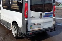 Nissan Primastar 2002–2014 Zadný ochranný rám AK-Special Black (nerez) fotografia 5