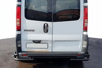 Opel Vivaro 2001–2015 Zadný ochranný rám AK-Special Black (nerez) fotografia 1