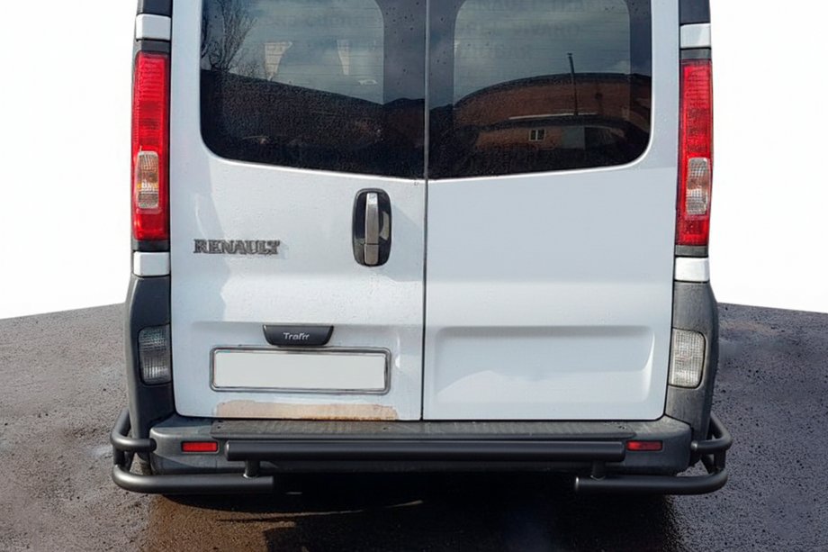 Opel Vivaro 2001–2015 Zadný ochranný rám AK-Special Black (nerez) Image