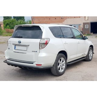 Zadná ochranná tyč AK005-15 Black (len pre EV, 2 ks, nerez) Toyota Rav 4 2006–2013 fotografia 4