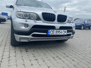 BMW X5 E53 1999–2006 Lip spojler predného nárazníka (2003-2006, na lakovanie) fotografia 2