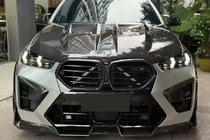 BMW X6 G06 2019–2027 Lip spojler predného nárazníka Lip SQ (pre F96 2023+, karbón) fotografia 1