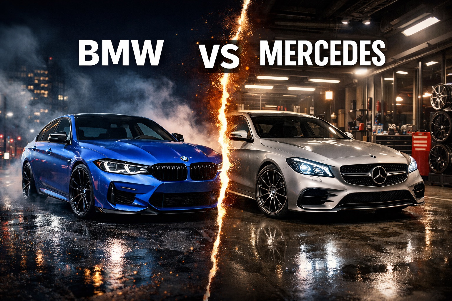 BMW vs Mercedes pre fanúšikov tuningu: nové modely v Európe a na Ukrajine