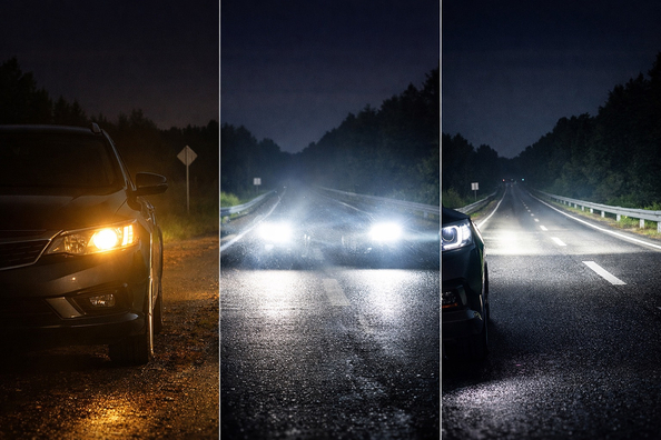 Svetlo 2.0: ako reálne vylepšiť svetlomety (šošovky, LED, Bi-LED) + porovnanie v číslach Fotografia 1
