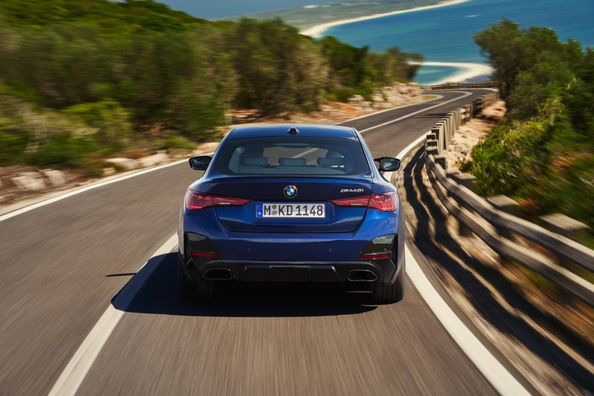BMW radu 4 Gran Coupe (G26 LCI): prehľad nabitého liftbacku Fotografia 3