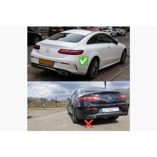 Zadný difúzor Black s koncovkami Chrome (dizajn AMG53) fotografia 4