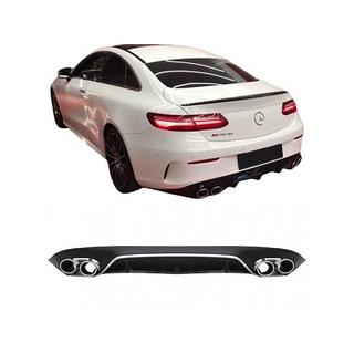 Zadný difúzor Black s koncovkami Chrome (dizajn AMG53) fotografia 3